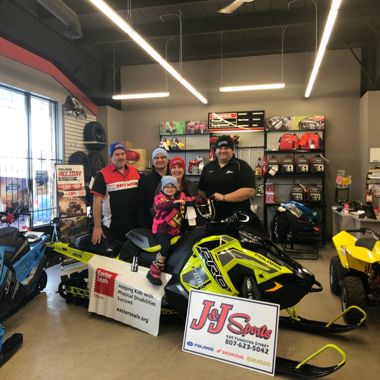 J&J Sports Thunder Bay 2019 Snowarama for Easter Seals Kids