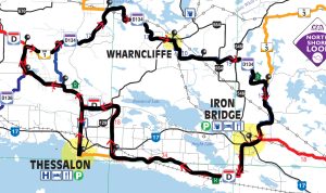 Bruce Mines Snowarama Map 2026